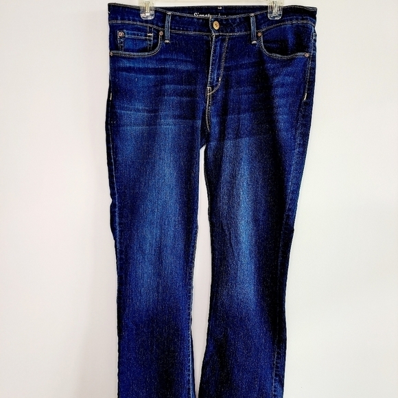 Signature By Levi Modern Boot Cut Stretch Jeans 14 - Picture 7 of 10